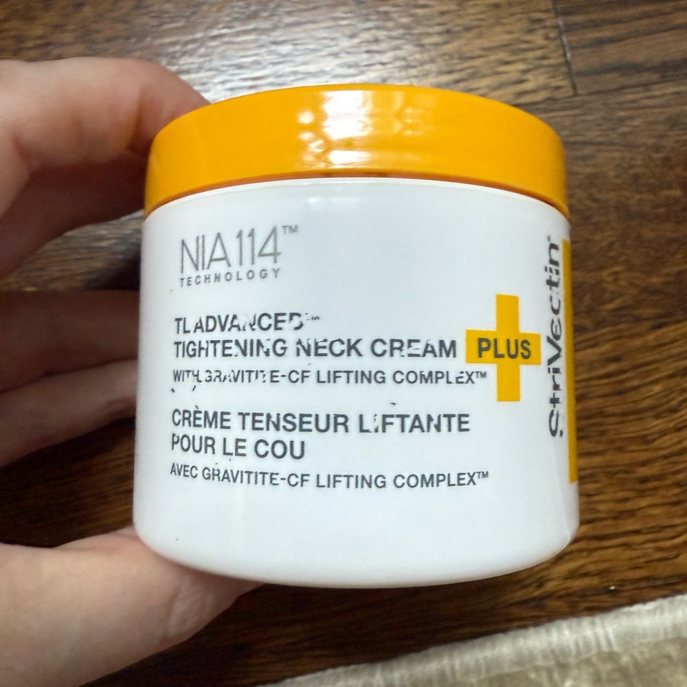 StriVectin TL Advanced Light Tightening Neck Cream. Great way to try it out!!!